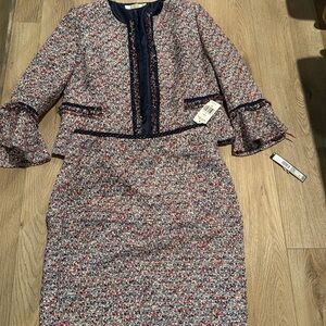 Tahari two piece skirt suit set